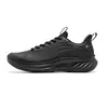 Zapatillas de Correr Jordan Yueyu para Hombre de Cuero Impermeables Otoño Amortiguadoras Suela Suave Zapatos Deportivos para Estudiantes Zapatillas de Correr Negras