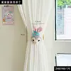 Amarradores de Cortina de Pelúcia Disney Fofos de Desenho Animado Anel Decorativo de Cortina de Quarto Fivela Tira Elástica Corda de Amarrar Essenciais para Casa