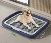 Tapete para Perros Extra Grande con Valla Alta, Antisalpicaduras, Soportes Incluidos para Perros Pequeños, Medianos y Grandes