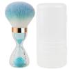 Cepillo Portátil para Polvo de Uñas de Reloj de Arena, Pincel Pequeño de Cintura para Polvo, Pincel para Rubor, Cepillo para Polvo de Herramienta de Belleza, Pincel de Maquillaje