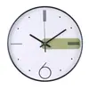 Reloj de Pared Silencioso Reloj de Pared de Moda Dormitorio Sala de Estar Oficina Reloj Moderno Simple Creativo Reloj de Cuarzo Reloj Electrónico