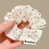 Scrunchie súper lindo y moderno para mujer, liga para el cabello dopamina de 10 CM, fresco y lindo, colorido, accesorio para el cabello de alta gama