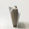 Perfis de tubo em formato de calha PVC personalizados, eletrocalhas, tampas para fios, canaletas de aterramento curvas, fitas decorativas anti-pisoteio e fitas antichama