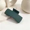 Grampos de cabelo foscos estilo coreano da Amazon para mulheres, presilhas quadradas planas, presilhas de tubarão atacado
