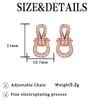 Pendientes de Plata de Ley S925 con Pasador Chapado en Oro Real, Estilo Nuevo, Forma de Herradura, Sensación de Alta Gama, Diseño de Nicho, Pendientes Tachonados de Diamantes, Elegantes Accesorios para Orejas