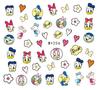 Desenho Animado Nova Marca d'Água Adesivos Nail Art E-commerce Transfronteiriço Nail Art Marca d'Água Desenho Animado Menina Bonita Fofos Adesivos Nail Art