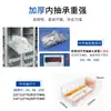 Zhengdong Gabinete de Almacenamiento de Tornillos de Accesorios de Ferretería de Tipo Abierto Gabinete de Materiales para Herramientas de Múltiples Compartimentos Gabinete de Piezas Tipo Cajón