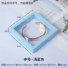 Caja de Exhibición de Película PE con Suspensión Caja de Almacenamiento de Joyería Caja de Joyería Transparente para Coleccionables, Joyería, Anillos, Pulseras y Brazaletes Caja de Empaque