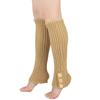 Calcetines Cálidos de Lana para Otoño e Invierno, Calcetines de Punto con Botones, Cubrebotas Largos, Calcetines de Felpa Europeos y Americanos, Calentadores de Pies, Leggings, Calcetines JK