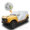 Ford Bronco versão duas portas versão quatro portas Halima carro capa meia-cobertura protetor solar, proteção solar e proteção contra chuva capa meia-cobertura