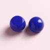 20mm color grande ovalado resina parche media pastilla aretes tocado DIY accesorios de joyería material hecho a mano mayoreo
