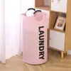 Saco de lavanderia em tecido Oxford cesta de armazenamento de roupas sujas balde de armazenamento de roupas dobrável para banheiro grande capacidade cesto de roupas sujas atacado