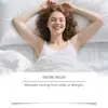 Tiras Nasais Laniska Sleep Care com Fragrância de Menta para uma Noite Suave e Confortável Ajuste Natural