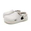 Sandalias Baotou Personalizadas con Hebilla, Pantuflas Transfronterizas Ajustables para Mujer, Zapatos para Enfermeras de Quirófano, Estilos Personalizados