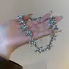 Collar de Empalme Estrella de Diamante, Lujo Ligero, Cadena para Clavícula Exquisita y Versátil, Temperamento de Nicho, Joyería de Moda de Gama Alta al por Mayor