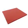 Máquina de estampado por transferencia de calor de lámina de silicona de espuma junta resistente a altas temperaturas accesorios de máquina de transferencia de calor roja marca de logotipo almohadilla resistente a la presión