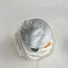 Disco Marcador de Viento Ins Transfronterizo Acrílico Decoración de Pastel Flores Feliz Cumpleaños Aniversario Día de la Madre Marcado