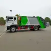 Caminhão de lixo de compressão com 7 compartimentos, carroceria à prova de vazamentos e tanque de esgoto embutido para coleta e transporte de resíduos em áreas residenciais e locais cênicos