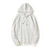 Moletom com Capuz Novo Casal Primavera Masculino Solto Cor Sólida Jaqueta Casual Outono Estilo Ombro Caído