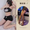 Outono e Inverno Pelúcia Gato Lingerie Sexy Puro Desejo Fofo Desenho Animado Bidimensional Novo Sexy Macio Cera Menina Pijama