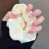 Atmosfera Doce Caneta de Gelo Penetrante Olho de Gato Rosa Arte de Unha Avançada Nova Pasta de Unha Unha Postiça Arte de Unha Pura Feita à Mão Usar Unha