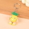 Cartoon PVC tridimensional de borracha macia chaveiro 3D silicone carro chave pingente escola lembrança pingente personalizado