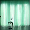 Cortinas Lisas de Poliéster para Quarto e Sala de Estar, Cortinas Transparentes, Novo Modelo, Dropshipping, TikTok Amazon Transfronteiriço, Temu