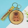 Llavero Popular de Muñeco de Capibara Llavero Creativo de Dibujos Animados Colgante para Mochila Estilo Similar a Douyin Regalo Venta al por Mayor