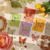 Marcapáginas de Metal Retro Exquisito con Forma de Mariposa Electroplateado, Souvenir Cultural y Creativo de Alto Valor para Estudiantes, Exquisito Clip para Páginas de Lectura