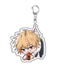 Pingente de chaveiro de acrílico da Bocchi the Rock! do anime Chainsaw Man, mercadoria de figura de anime disponível para atacado