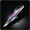 Delta Juego Periférico S9 Temporada Estrella Fugaz Juguete Cuchillo Modelo Aleación Polaris Juguete Regalo Sin Afilar