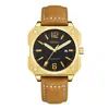 Reloj Cuadrado Personalizado Orsga para Hombre Nicho Calendario Fresco Fabricante Transmisión en Vivo Exportación Transfronteriza Reloj de Pulsera de Cuarzo para Hombre