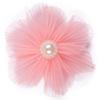 Flor de gasa de tela perlada hecha a medida de 6 cm, pequeña flor, accesorios de joyería, accesorios de flores, accesorios para el cabello, ramillete de flores para la cabeza