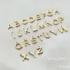 Tobillera Nueva Transfronteriza de Amazon con 26 Letras Iniciales Ojo de Diablo Redondo Sencillo Colgante Accesorios de Moda para el Pie Personalizados para Mujeres