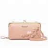 Logo Personalizado con tu Propio Diseño, Exquisita Bolsa Cruzada Bordada para Teléfono Móvil, Mini Bolsa para Mujer, Bolso para Teléfono Móvil Estilo Ins, Directo de Fábrica
