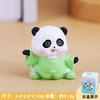 Panda Mengmeng Boxing Mini Ornamentos Computador Escritório Estação de Trabalho Decoração de Mesa Interior do Carro Console Central Carro