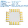 Colchoneta Flotante Inflable de Malla de Cuatro Compartimentos para Exteriores, Cama Flotante Plegable con Respaldo de Malla, Productos Inflables para Agua, Sillón, Cama Flotante