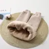 Leggings de Invierno con Forro de Felpa para Niñas Pantalones Largos Infantiles Calcetines Gruesos y Cálidos Pantalones de Nueve Puntos para Bebés y Niños Pequeños Venta al por Mayor