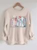 Sudadera de algodón con cuello redondo, informal, holgada, de moda, con estampado transfronterizo de Amazon, para mujer, primavera y otoño de 2024, Europa y América