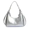 Bolso de hombro cruzado casual simple tipo empanada, nuevo y elegante bolso de mano de moda diaria 2026 con un toque vintage, bolso cruzado