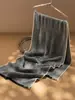Nuevo Producto Otoño e Invierno 2026 Bufanda Chal de Cachemir Puro Tejido Espiga Unisex para Cuello