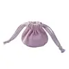 Mini bolsa de algodón con cordón para guardar joyas, empaquetar aretes, anillos, perlas, con logotipo personalizable