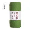 Hilo de algodón hueco de 2 mm, hilo de algodón y lino de grosor medio, hilo para tejer a mano, ganchillo DIY, hilo para envolver, hilo redondo kosori de Corea del Sur