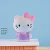 Nueva Decoración de Manualidades de Resina de Gato Coloridas Translúcidas Mate Figura Linda Creativa de Moda Adorno para Coche de Escritorio