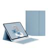 Funda Protectora Magnética Desmontable Apple iPad Pro con Ranura para Tarjetas, Funda de Cuero con Teclado Bluetooth Adecuada para Teclado Magnético