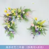 Jardim Monet Flor de Simulação Forro de Flor Cenário de Auditório de Casamento Arranjo Estrada de Casamento ao Ar Livre Decoração de Flor Falsa Arte Floral