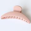 Estilo coreano ins Elegante Elegante Elegante Tubarão Cabelo Grab Creme Cor Fosco Brilhante Uma Palavra Grab Clip Internet Celebridade Queda-Resistente Grab Clip