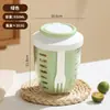 Copo de Frutas Estilo Ins Café da Manhã Copo Salah com Tampa e Anti-vazamento para Exterior e Piquenique Copo Drenante Copo de Aveia Copo de Frutas de Plástico