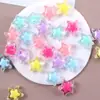 Cuentas Brillantes Transparentes de Colores en Cuentas Estrella de Cinco Puntas Agujero Recto Cuentas Sueltas Accesorios para Joyería Hecha a Mano DIY Materiales Venta al por Mayor