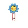 [Serie de flores] linda flor pegamento flexible de PVC accesorio estudiantil decoración para paper clip marcapáginas venta al por mayor